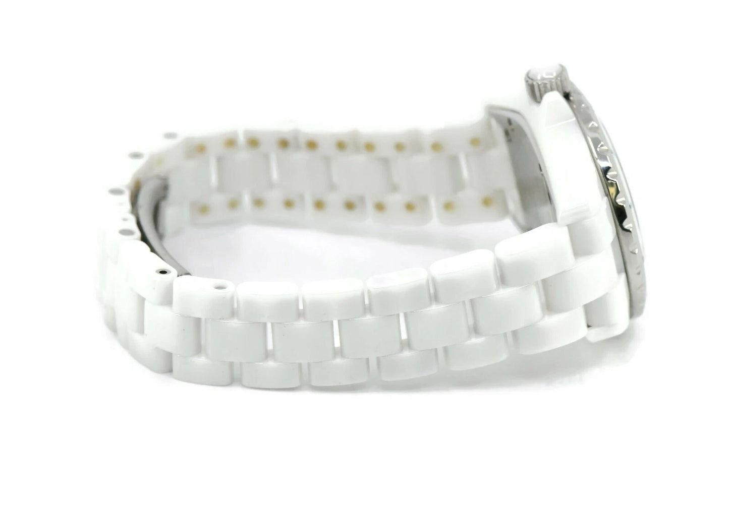 Chanel J12 Diamond White Ceramic Watch H1628