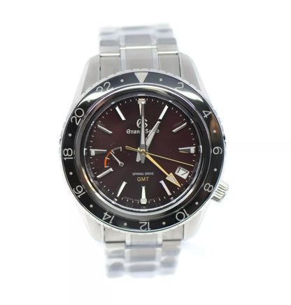Grand Seiko Spring Drive GMT Stainless Steel Watch SBGE245