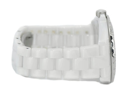 Chanel J12 Diamond White Ceramic Watch H2013