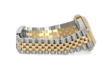 Rolex Datejust Diamond 18K/Stainless Steel Watch 16233