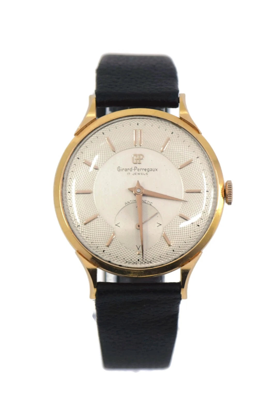 Girard Perregaux Vintage 18K Rose Gold Watch