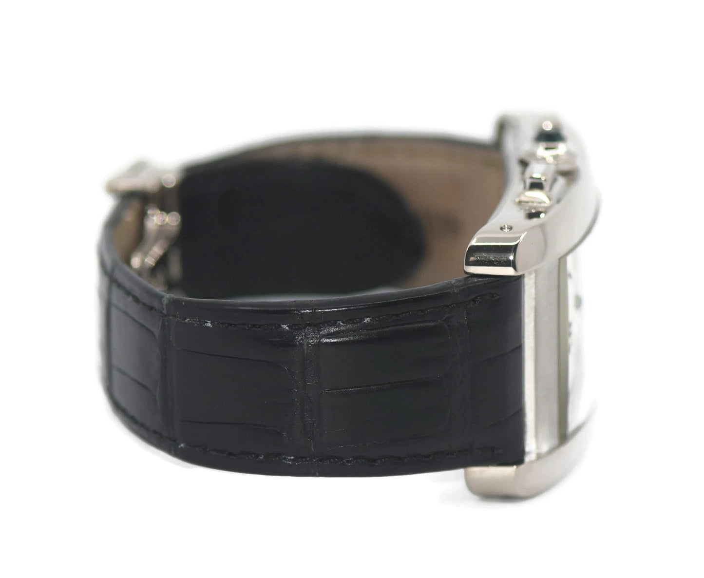 Cartier Tank Americaine XL Chronograph 18K White Gold Watch W2609456