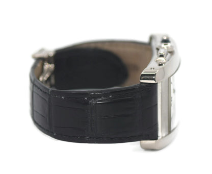Cartier Tank Americaine XL Chronograph 18K White Gold Watch W2609456