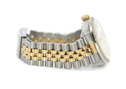 Rolex Datejust Diamond 18K/Stainless Steel Watch 16013