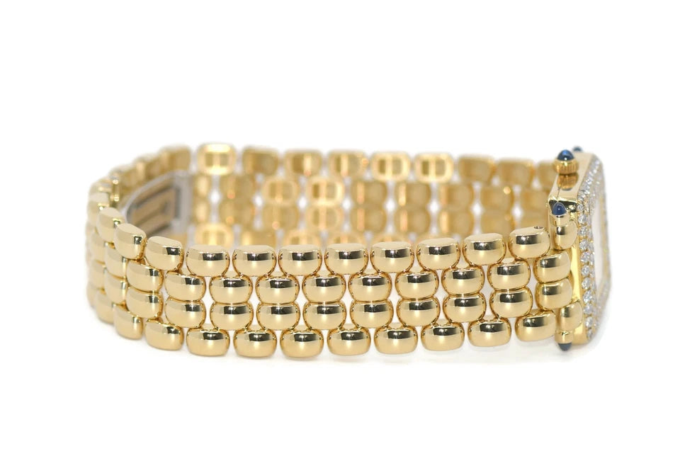 Chopard Happy Sport Diamond 18K Yellow Gold Watch 10/6115