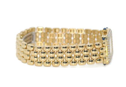 Chopard Happy Sport Diamond 18K Yellow Gold Watch 10/6115