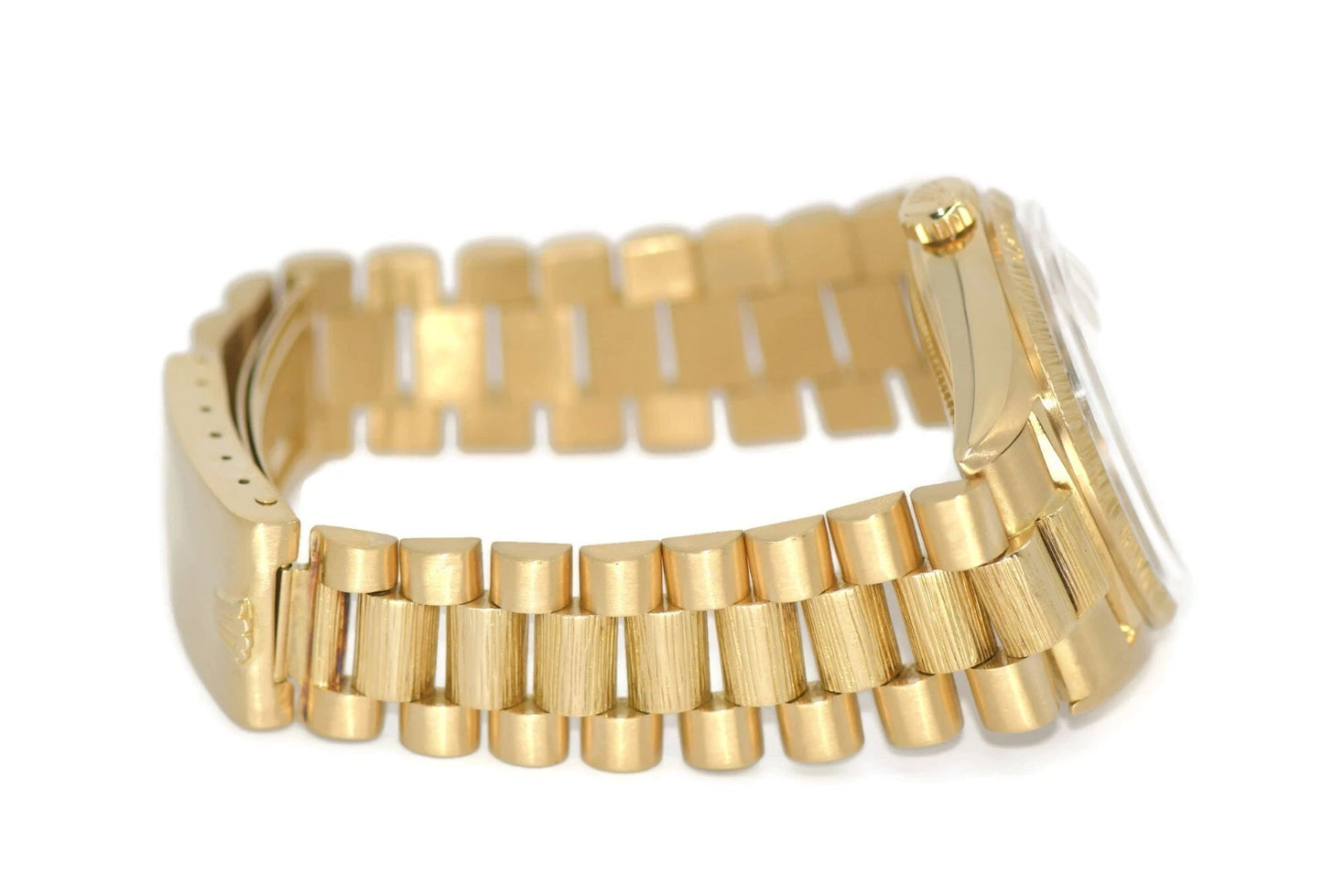 Rolex Day Date Bark 18K Yellow Gold Watch 1807