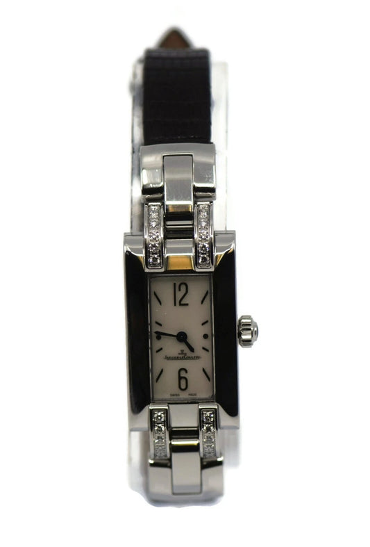 Jaeger Lecoultre Ideale Diamond Stainless Steel Watch 460.8.08