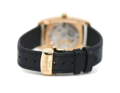 Glashutte Serenade Karree 18K Rose Gold Watch 3952515104