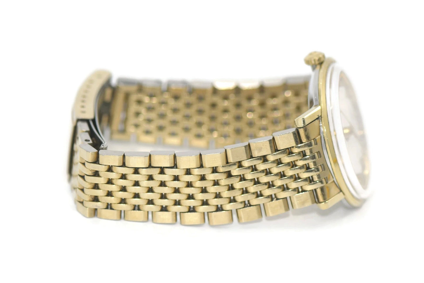 Omega Seamaster De Ville Two Tone Stainless Steel Watch