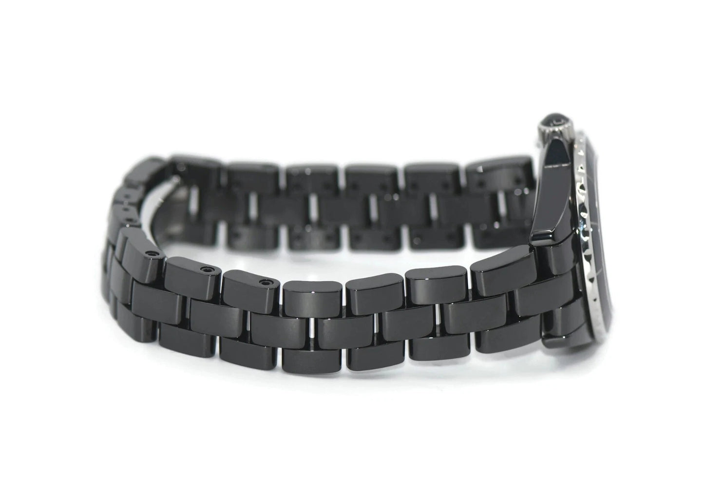 Chanel J12 Diamond Black Ceramic Watch H2569