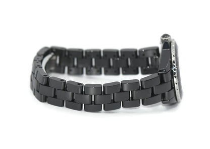 Chanel J12 Diamond Black Ceramic Watch H2569