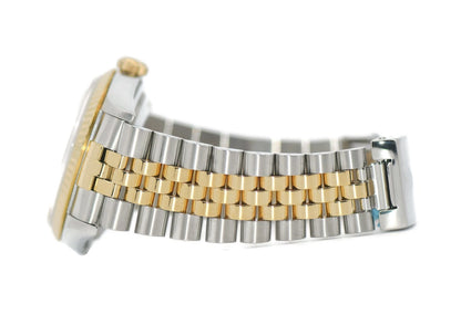 Rolex Datejust Tiger's Eye 18K/Stainless Steel Watch 16233