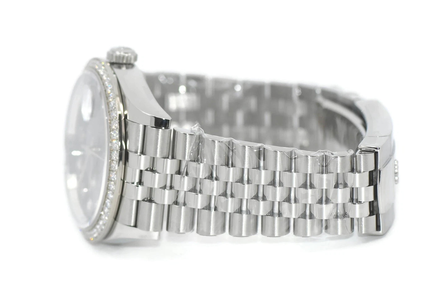 Rolex Datejust Diamond Stainless Steel Watch 126284RBR