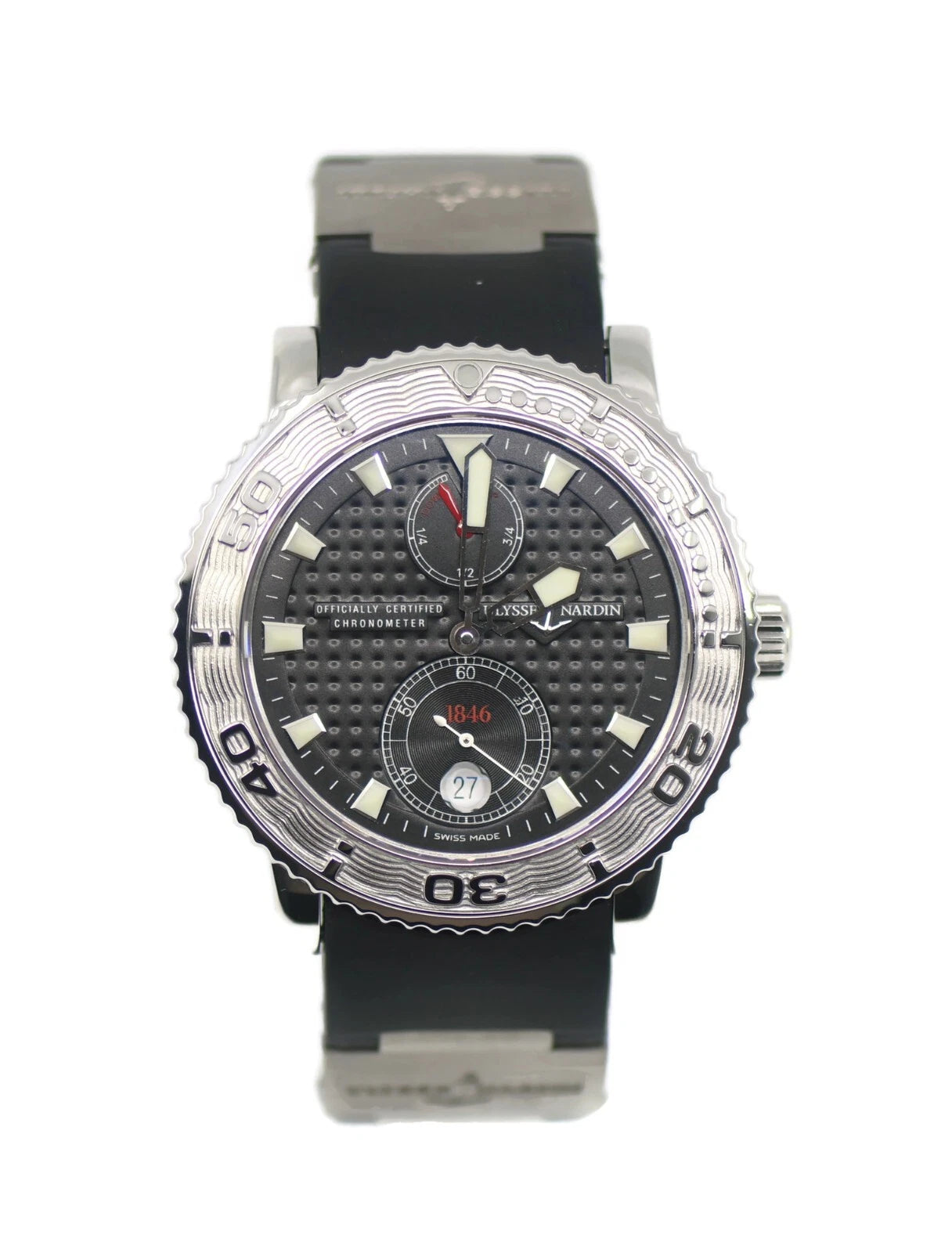 Ulysse Nardin Marine Stainless Steel Watch 263-51
