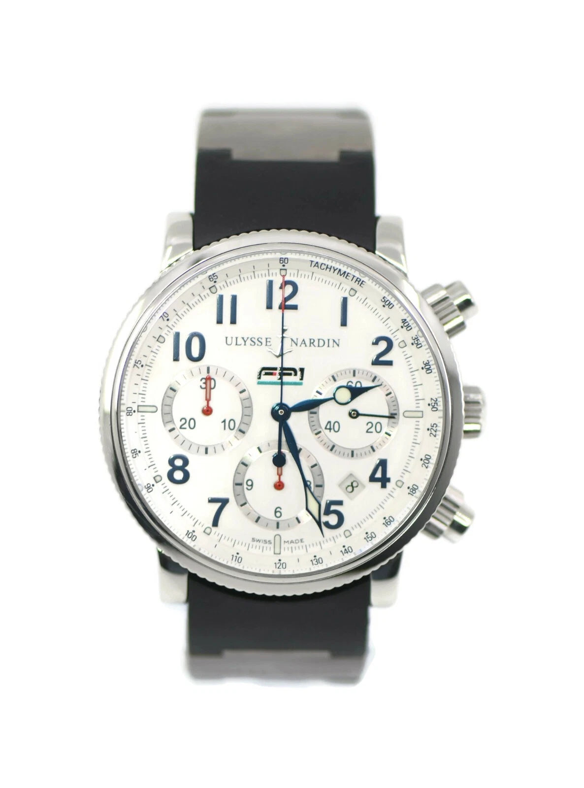 Ulysse Nardin Marine Chronograph Stainless Steel Watch 353-88