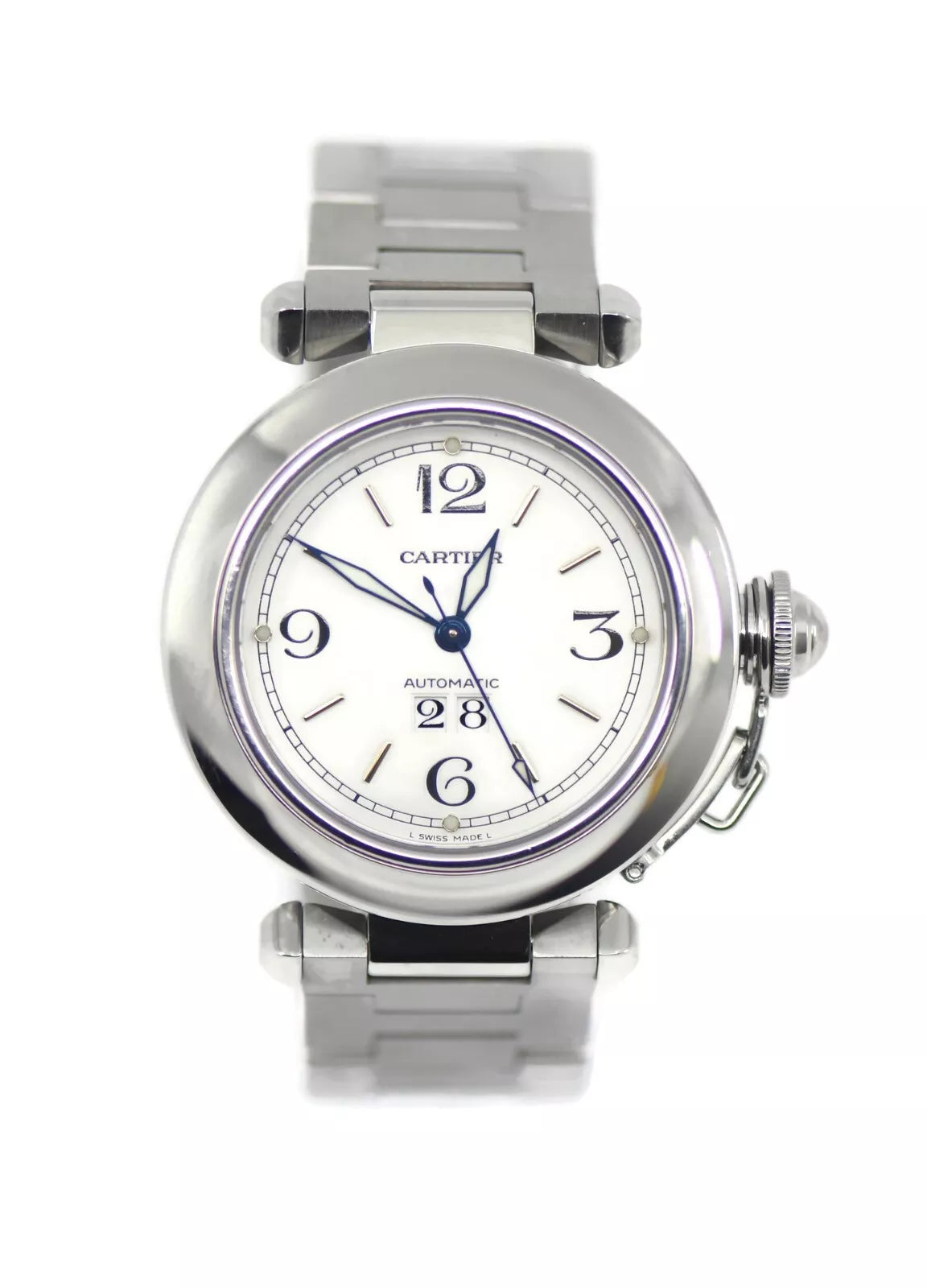 Cartier Pasha Stainless Steel Watch 2475