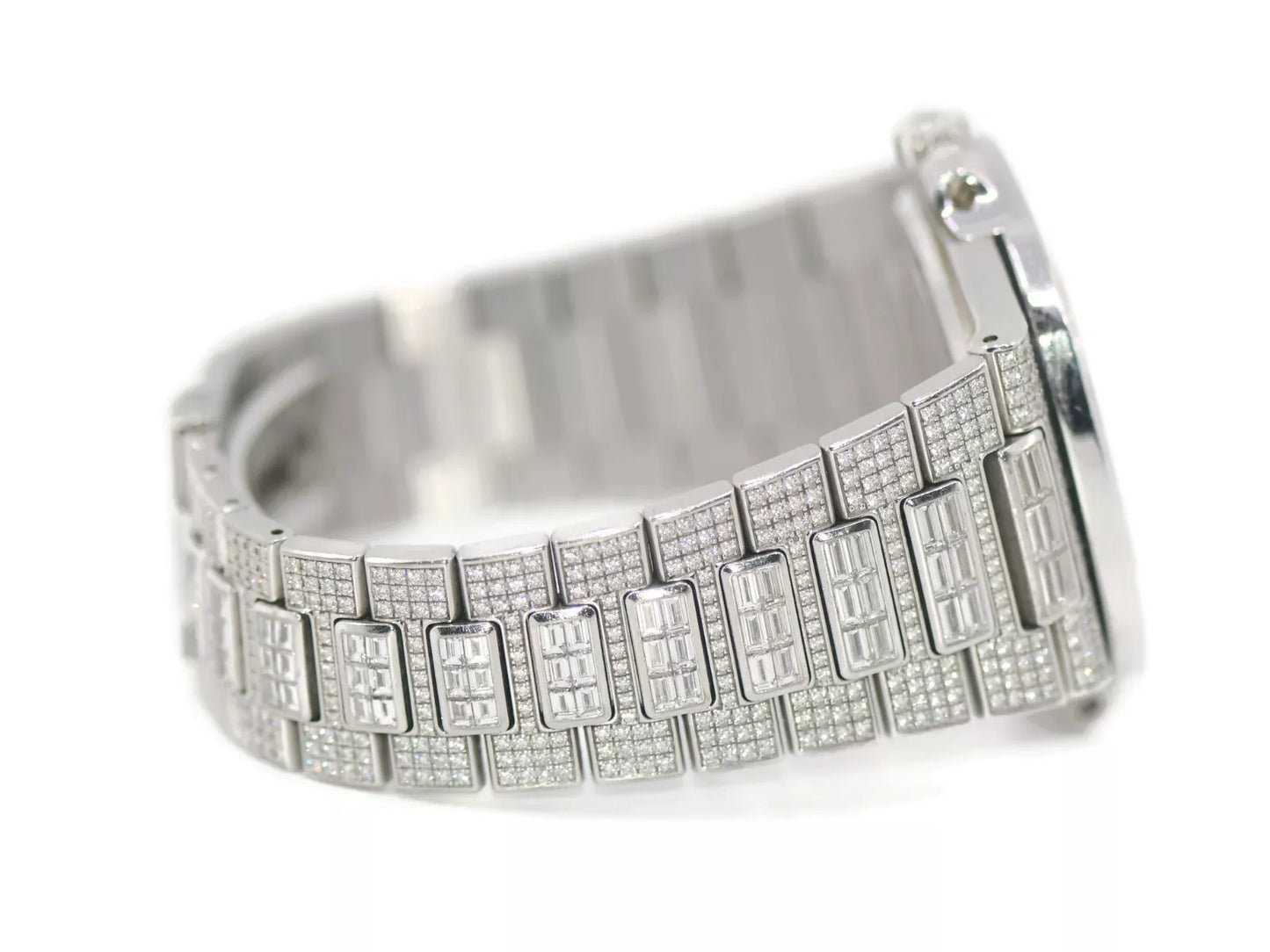 Patek Philippe Nautilus Tiffany & Co Diamond 18K White Gold Watch 5719/10G