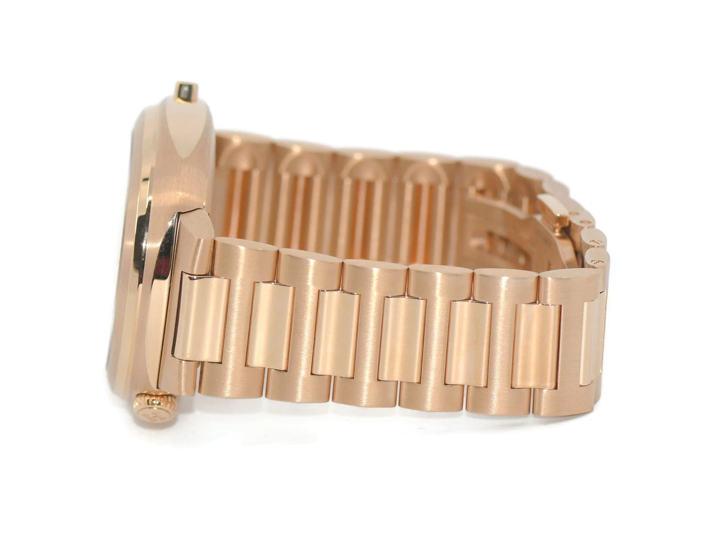 Hermes Cut Le Temps Suspendu 18K Rose Gold Watch SD2.870A