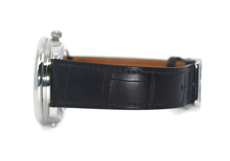 Hermes Arceau Le Temps Voyager Stainless Steel Watch AR10.510