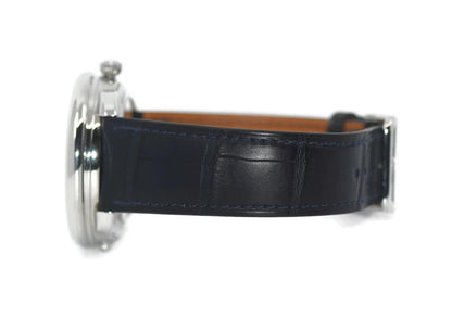 Hermes Arceau Le Temps Voyager Stainless Steel Watch AR10.510