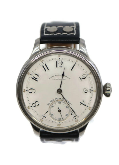 Patek Philippe Bailey Banks & Biddle Pocket Convert Stainless Steel Watch