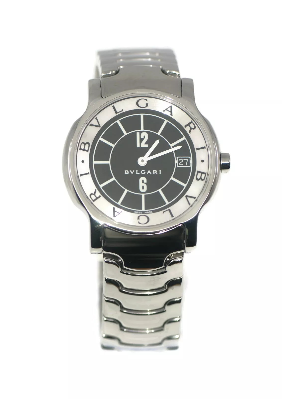 Bulgari Solotempo Stainless Steel Watch ST35S