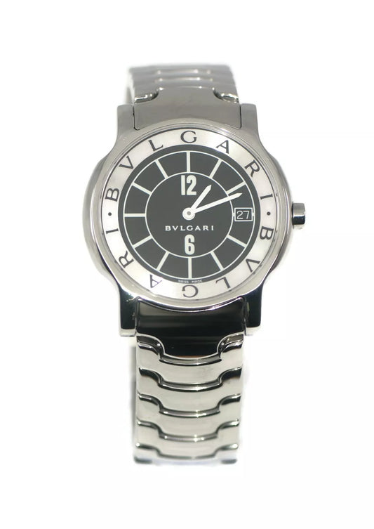 Bulgari Solotempo Stainless Steel Watch ST35S