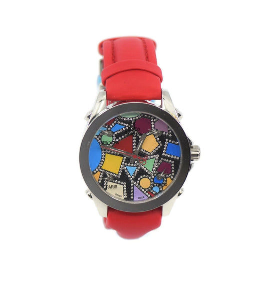 Jacob & Co Five Timezone Diamond Stainless Steel Watch JCM-113DA