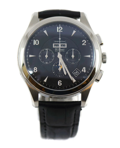Zenith El Primero Grand Class Chronograph Stainless Steel Watch 03.0520.4100