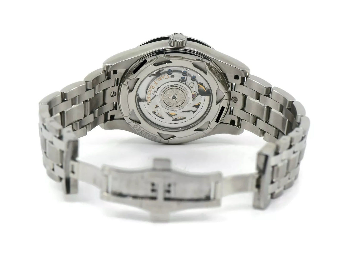 Carl F. Bucherer Manero Retrograde Stainless Steel Watch 10901.08