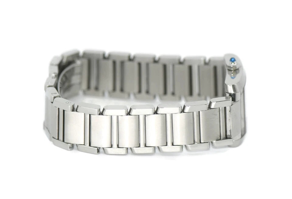 Cartier Tank Francaise Small Stainless Steel Watch W51008Q3