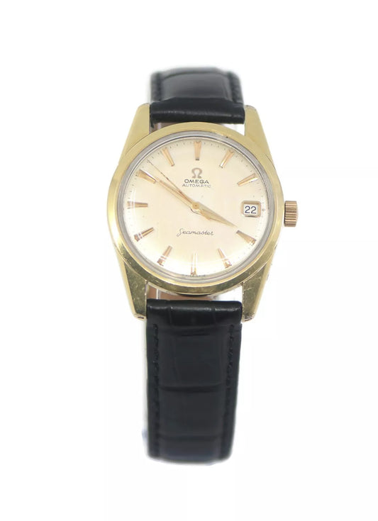 Omega Seamaster Two Tone Stainless Steel Watch 14701-61SC