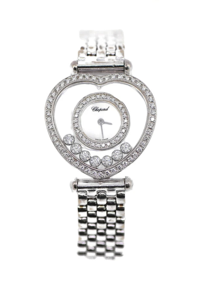 Chopard Happy Diamonds 18K White Gold Watch chopard 20/4516