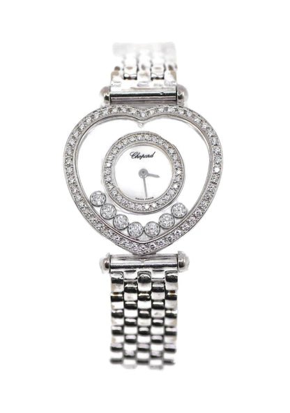 Chopard Happy Diamonds 18K White Gold Watch chopard 20/4516