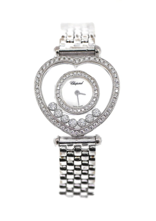 Chopard Happy Diamonds 18K White Gold Watch chopard 20/4516