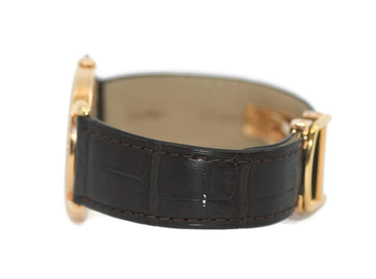 Cartier Ronde Louis Diamond 18K Rose Gold Watch WR000651