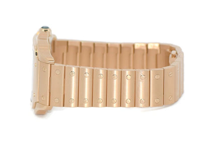 Cartier Santos Skeleton 18K Rose Gold Watch WHSA0016