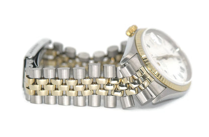 Rolex Datejust Buckley 18K/Stainless Steel Watch 16013