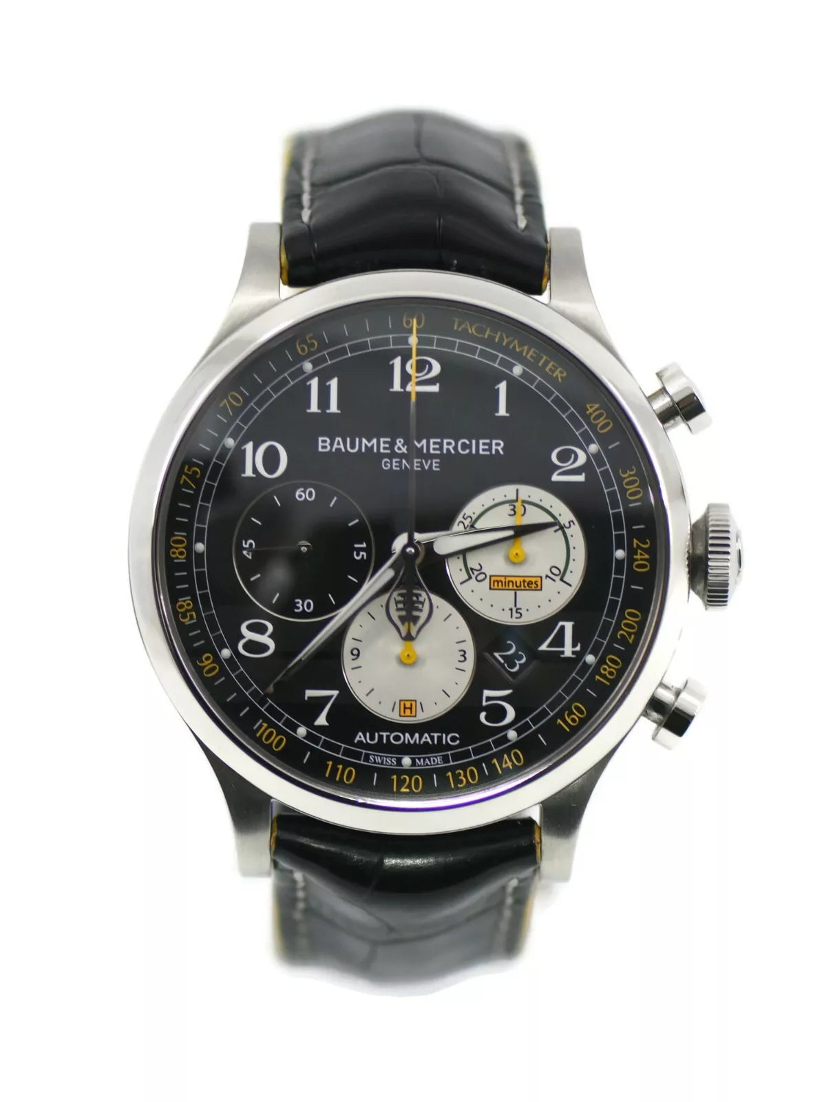 Baume & Mercier Capeland Shelby Cobra Stainless Steel Watch 10281
