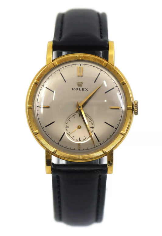 Rolex Precision 18K Yellow Gold Watch 4325