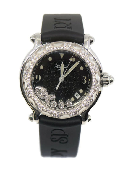 Chopard Happy Fish Diamond Stainless Steel Watch 288347