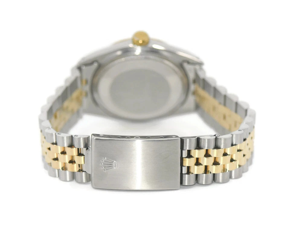Rolex Datejust Diamond 18K/Stainless Steel Watch 1601
