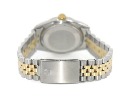 Rolex Datejust Diamond 18K/Stainless Steel Watch 1601