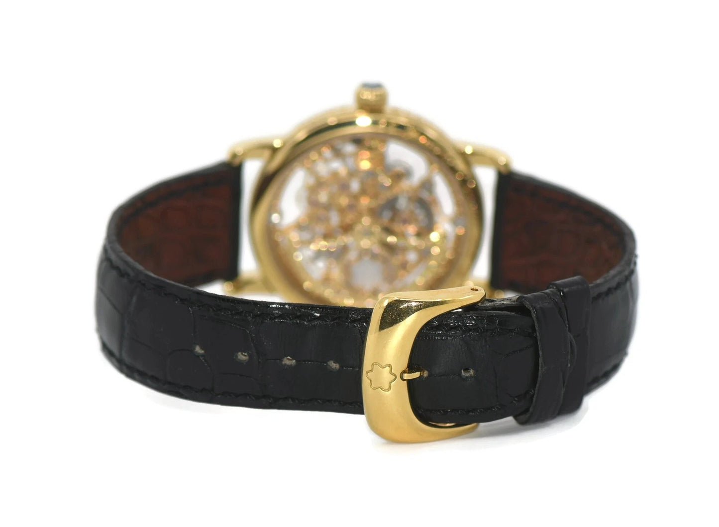 Montblanc Skeleton Star 75th Anniversary 18K Yellow Gold Watch