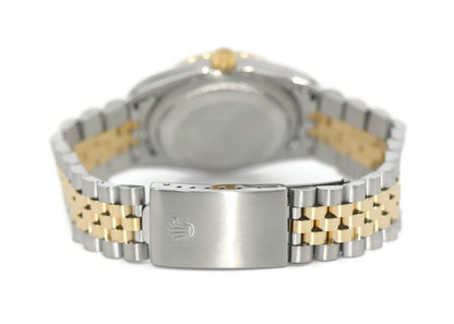 Rolex Datejust Diamond 18K/Stainless Steel Watch 16233