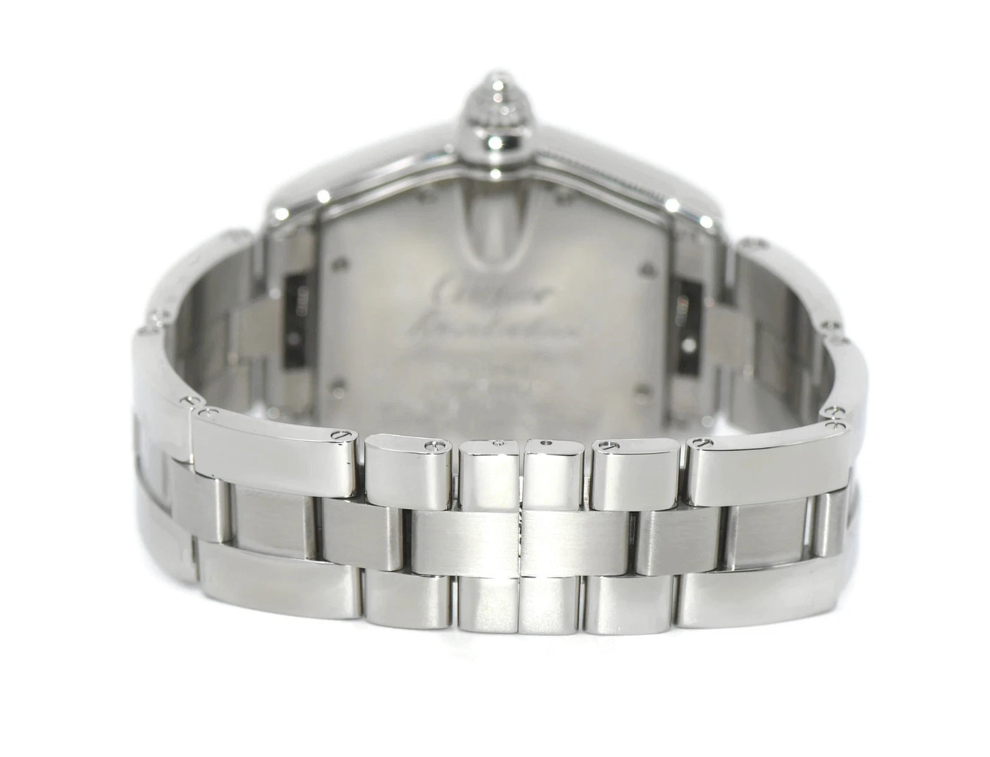Cartier Roadster Large Diamond Stainless Steel Watch W62041V3
