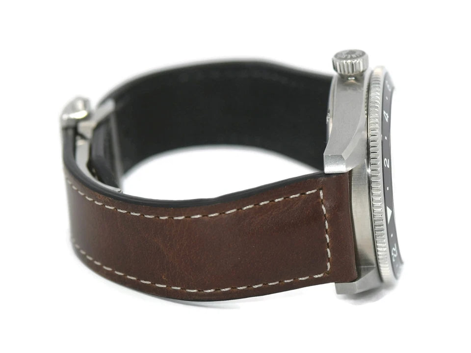 Longines Zulu Spirit Time Stainless Steel Watch L3.812.4.53.2