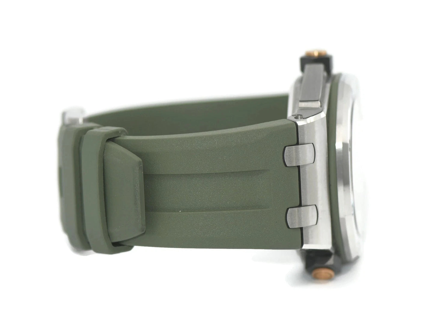 Audemars Piguet Royal Oak Diver Khaki Stainless Steel Watch 15720ST