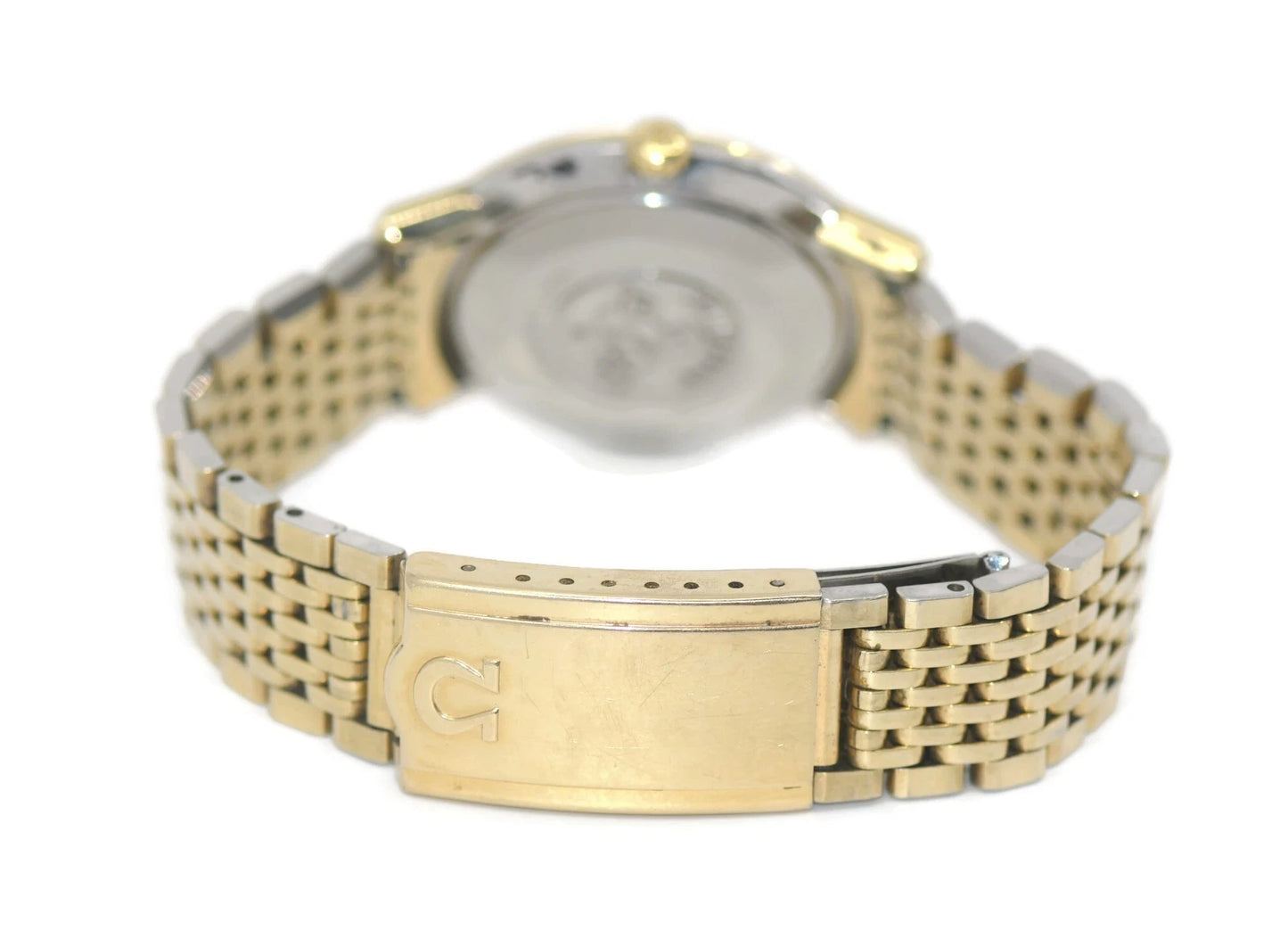 Omega Seamaster De Ville Two Tone Stainless Steel Watch
